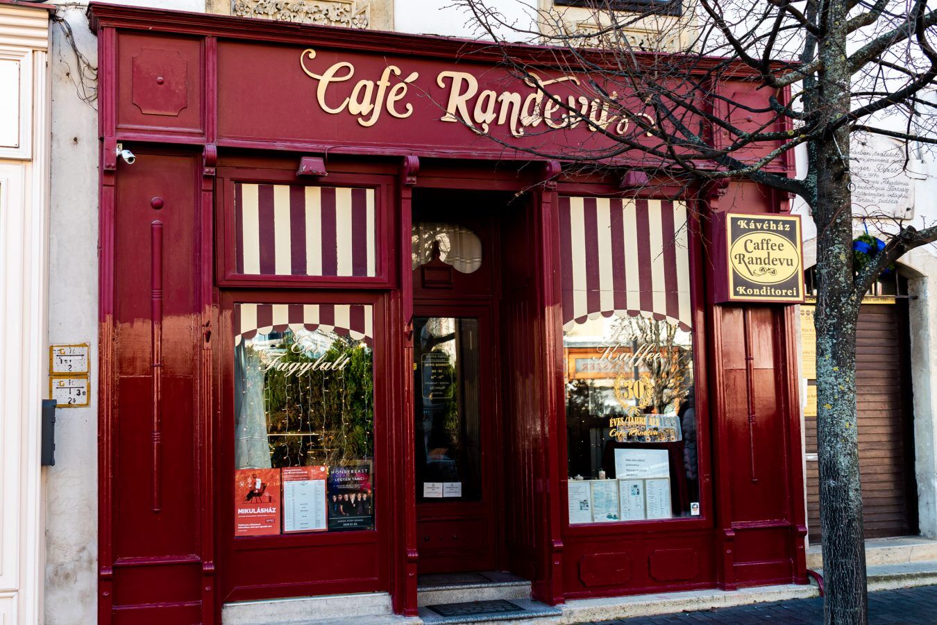 ショプロン Randevu Panzio Bed & Breakfast 設備 写真